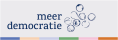 Logo met naam Meer Democratie